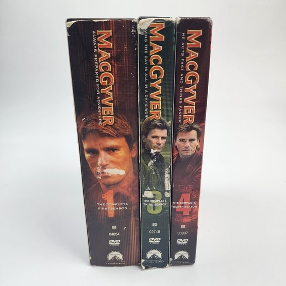 Other - Macgyver Season 1 , 3, 4, DVD Set TV show